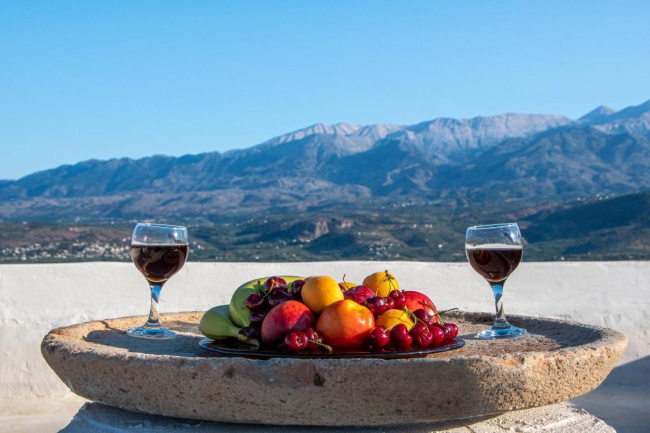 Bella-Maria At Aptera With Mountain And Sea View !! Hanya Dış mekan fotoğraf