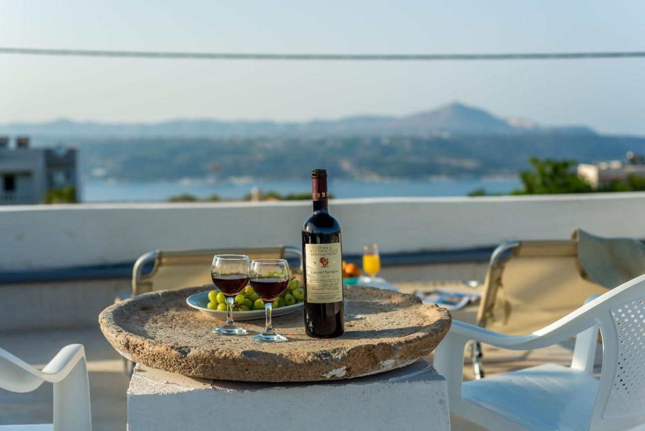 Bella-Maria At Aptera With Mountain And Sea View !! Hanya Dış mekan fotoğraf