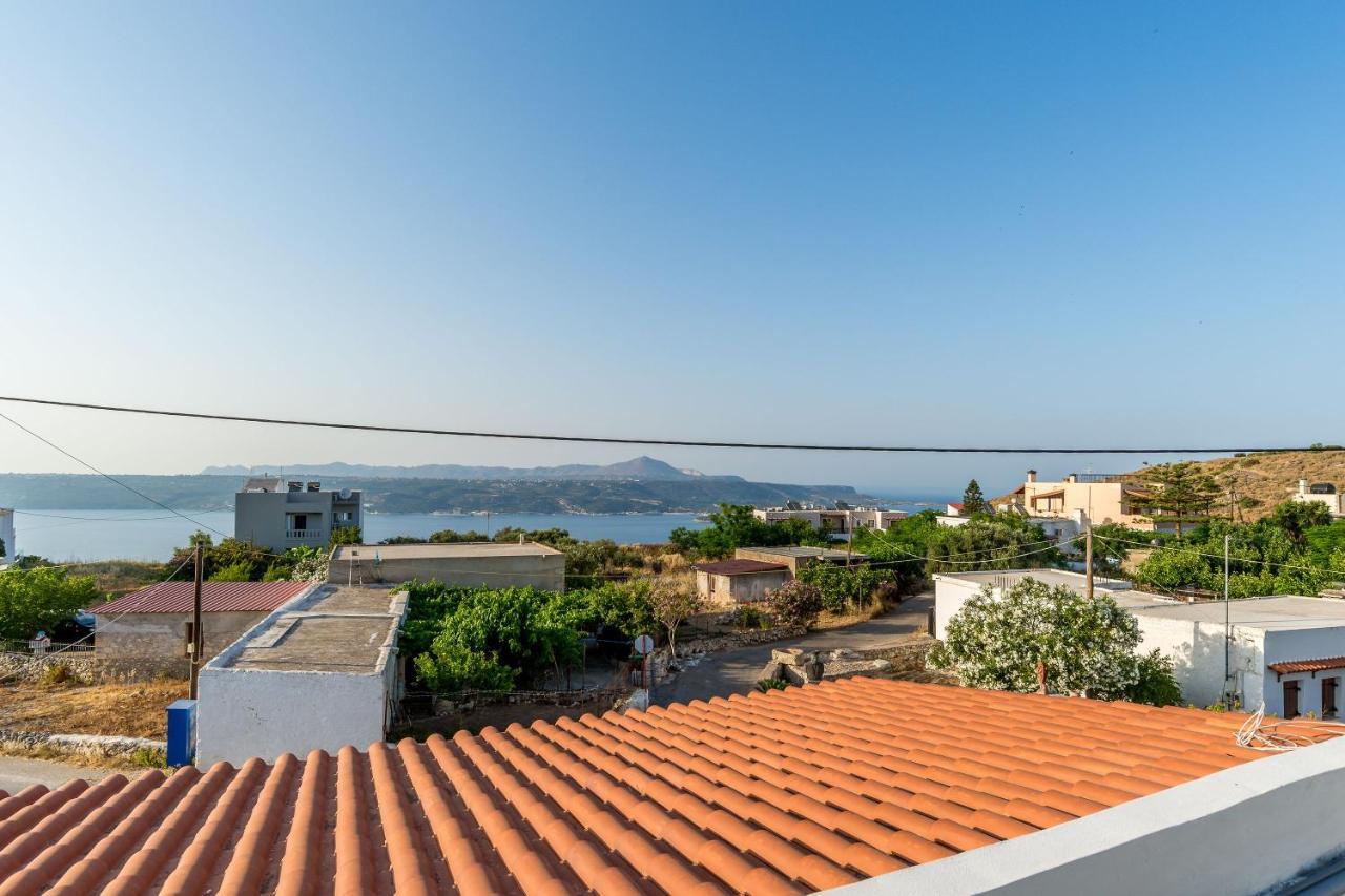 Bella-Maria At Aptera With Mountain And Sea View !! Hanya Dış mekan fotoğraf
